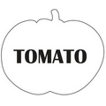 8" x 8" Tomato Shape Hand Fan W/ Handle